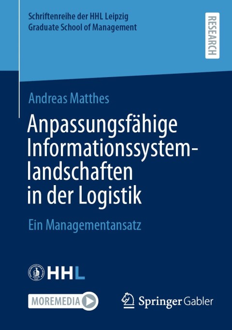 Cover image for book Anpassungsfähige Informationssystemlandschaften in der Logistik