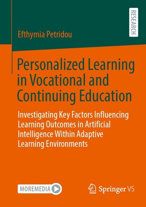 Cover image for book Personalized Learning in Vocational and Continuing Education