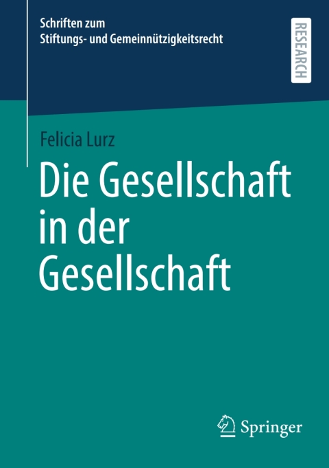 Cover image for book Die Gesellschaft in der Gesellschaft