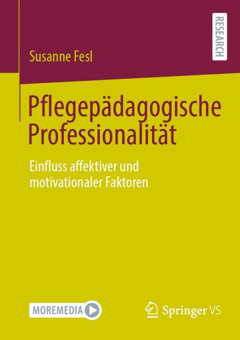 Cover image for book Pflegepädagogische Professionalität