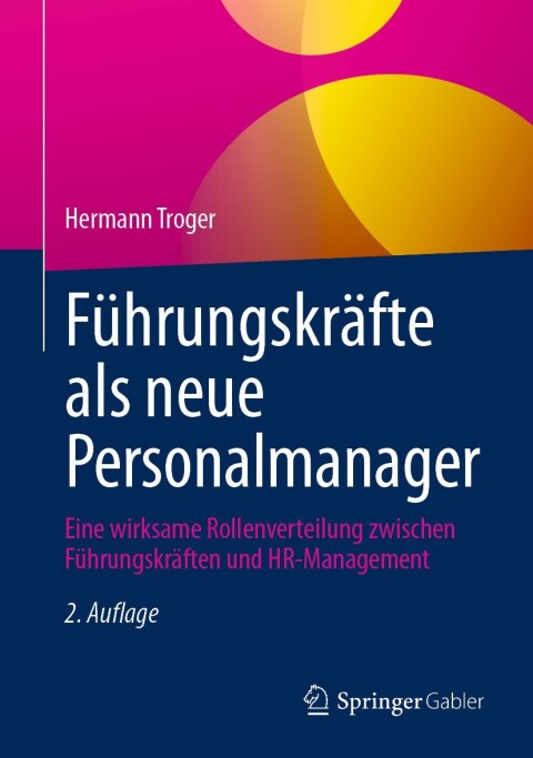 Cover image for book Führungskräfte als neue Personalmanager