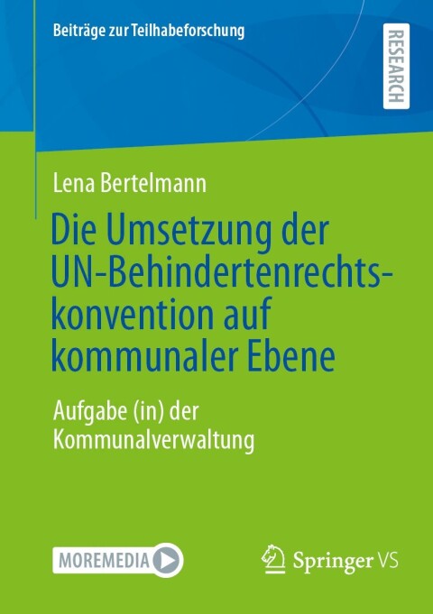 Cover image for book Die Umsetzung der UN-Behindertenrechtskonvention auf kommunaler Ebene
