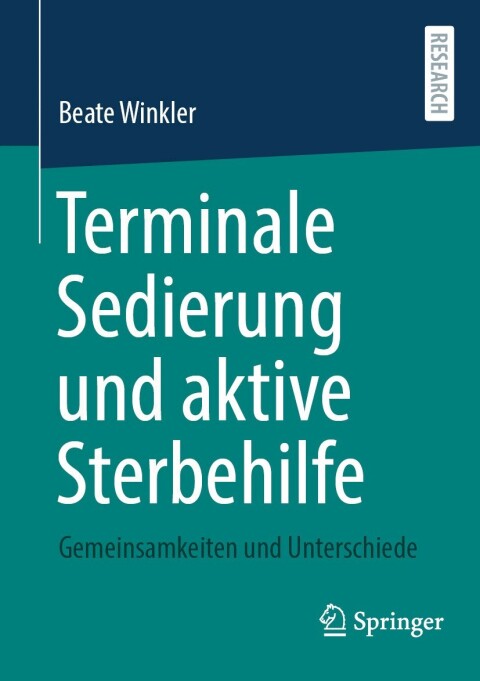 Cover image for book Terminale Sedierung und aktive Sterbehilfe