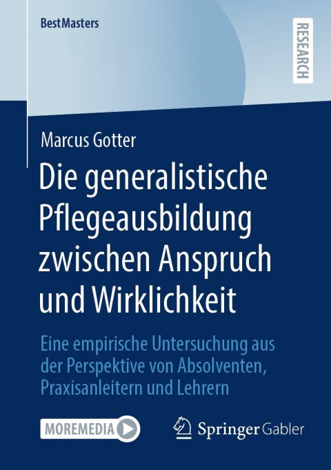 Cover image for book Die generalistische Pflegeausbildung zwischen Anspruch und Wirklichkeit