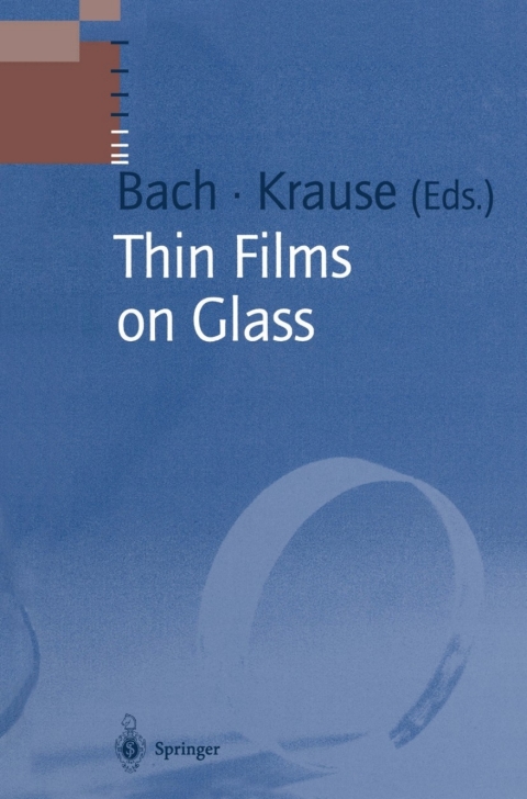 Cover image for book Thin Films on Glass