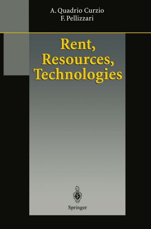 Cover image for book Rent, Resources, Technologies