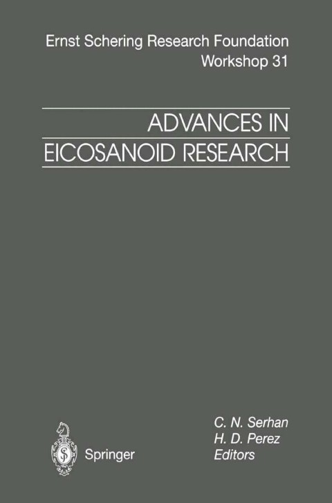 Cover image for book Advances in Eicosanoid Research