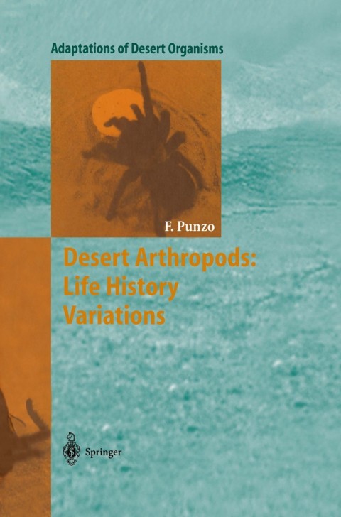 Cover image for book Desert Arthropods: Life History Variations