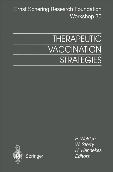 Cover image for book Therapeutic Vaccination Strategies