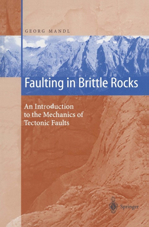 Cover image for book Faulting in Brittle Rocks