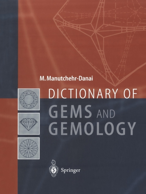 Cover image for book Dictionary of Gems and Gemology