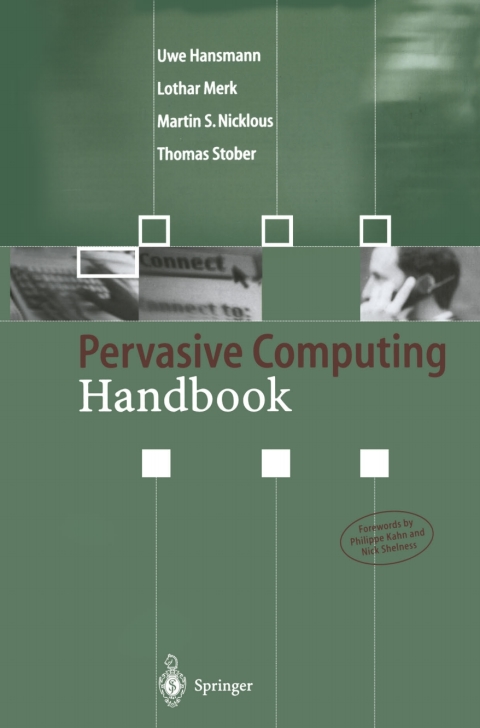 Cover image for book Pervasive Computing Handbook