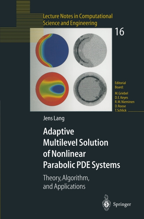 Cover image for book Adaptive Multilevel Solution of Nonlinear Parabolic PDE Systems