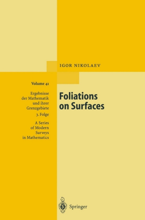 Cover image for book Foliations on Surfaces