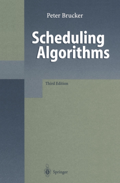 Cover image for book Scheduling Algorithms