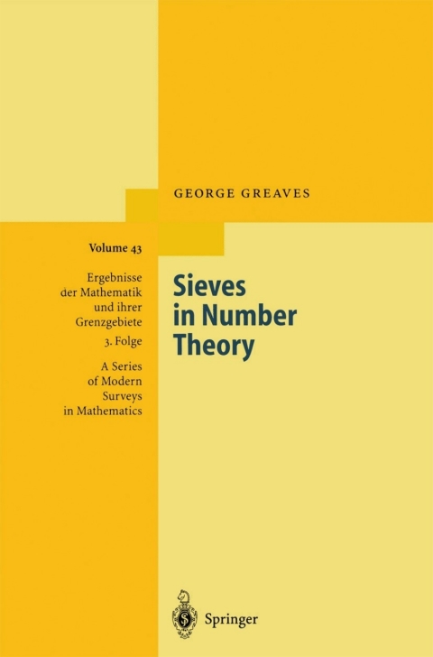 Cover image for book Sieves in Number Theory