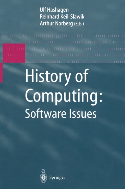 Cover image for book History of Computing: Software Issues