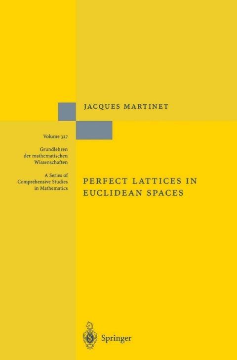 Cover image for book Perfect Lattices in Euclidean Spaces