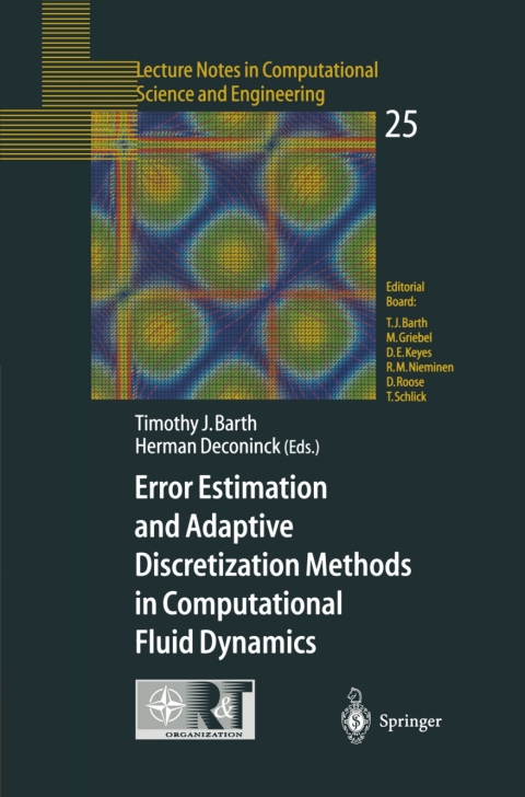 Cover image for book Error Estimation and Adaptive Discretization Methods in Computational Fluid Dynamics