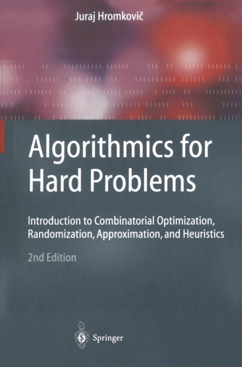 Cover image for book Algorithmics for Hard Problems