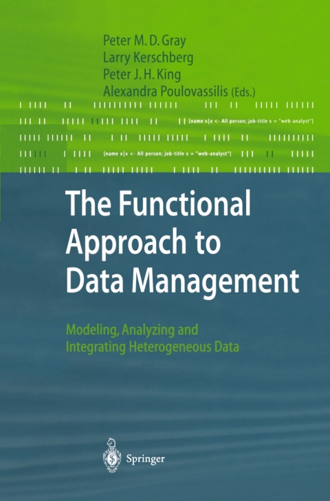 Cover image for book The Functional Approach to Data Management