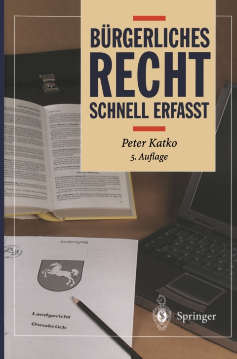 Cover image for book Bürgerliches Recht - Schnell erfasst