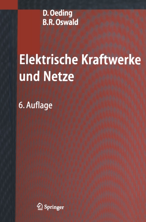 Cover image for book Elektrische Kraftwerke und Netze