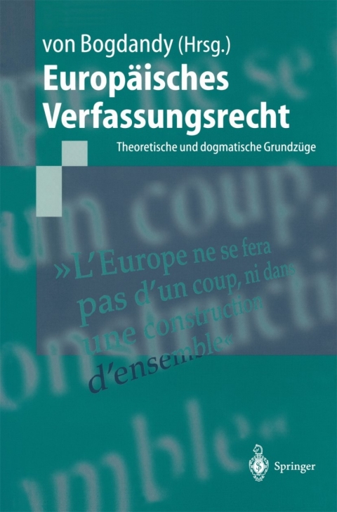 Cover image for book Europäisches Verfassungsrecht
