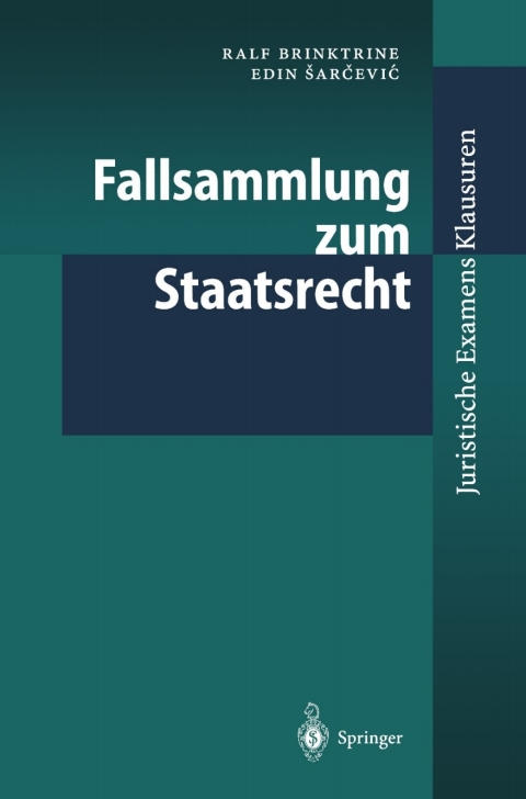 Cover image for book Fallsammlung zum Staatsrecht
