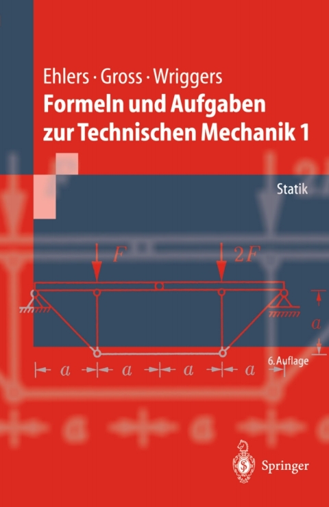 Cover image for book Formeln und Aufgaben zur Technischen Mechanik 1