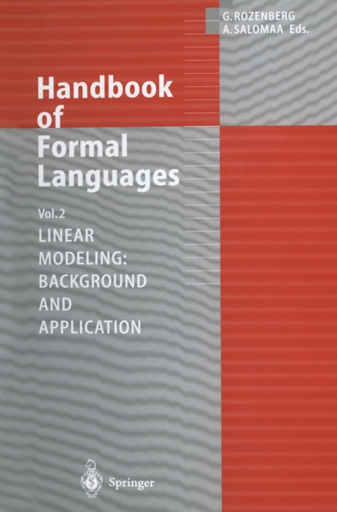Cover image for book Handbook of Formal Languages