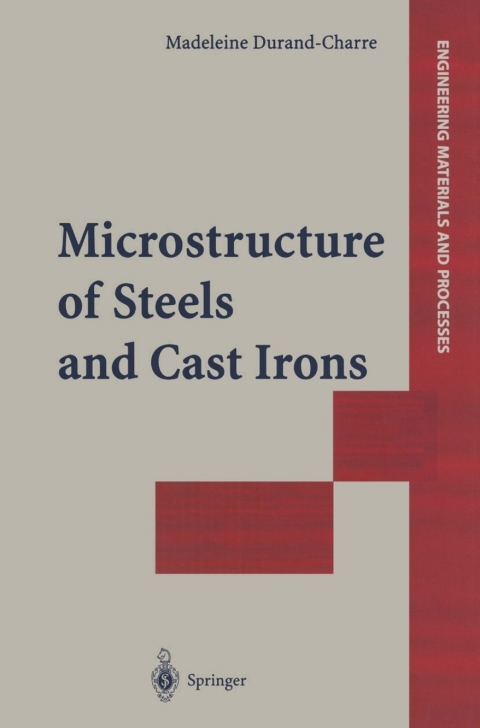 Cover image for book Microstructure of Steels and Cast Irons