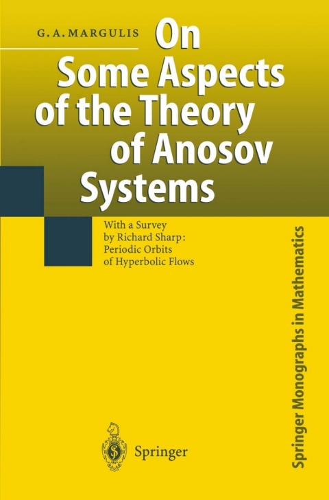 Cover image for book On Some Aspects of the Theory of Anosov Systems