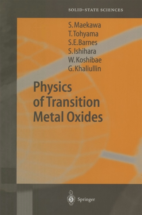 Cover image for book Physics of Transition Metal Oxides