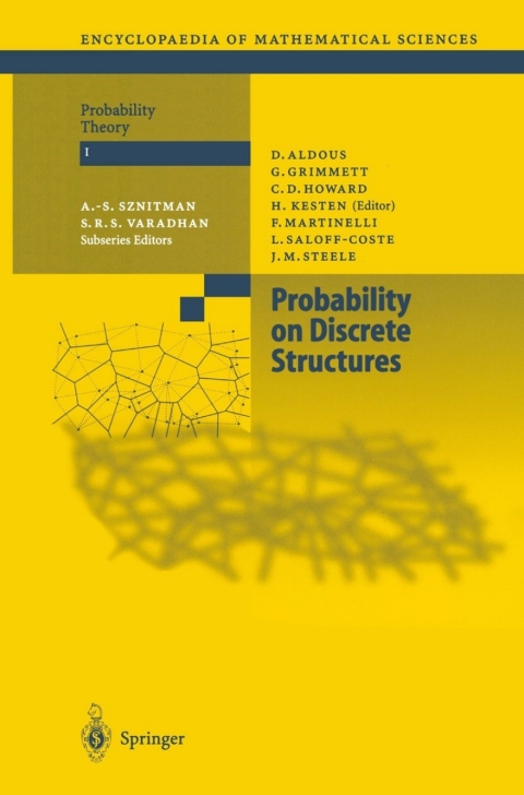 Cover image for book Probability on Discrete Structures