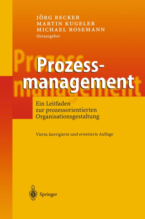 Cover image for book Prozessmanagement