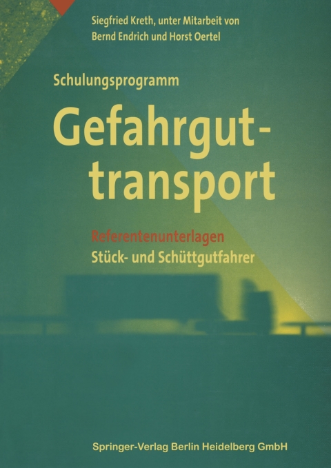 Cover image for book Schulungsprogramm Gefahrguttransport