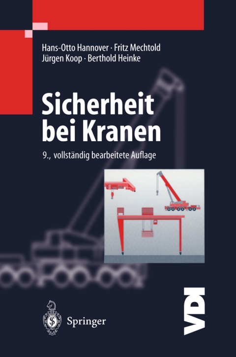 Cover image for book Sicherheit bei Kranen