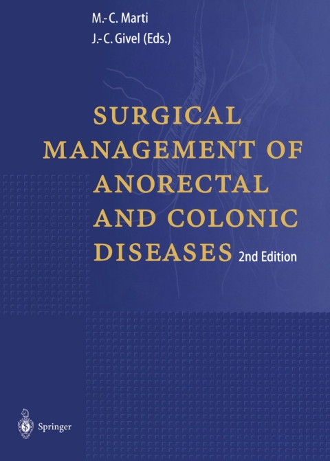Cover image for book Surgical Management of Anorectal and Colonic Diseases
