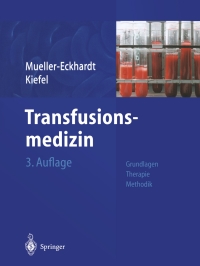 Cover image: Transfusionsmedizin 3rd edition 9783540009917