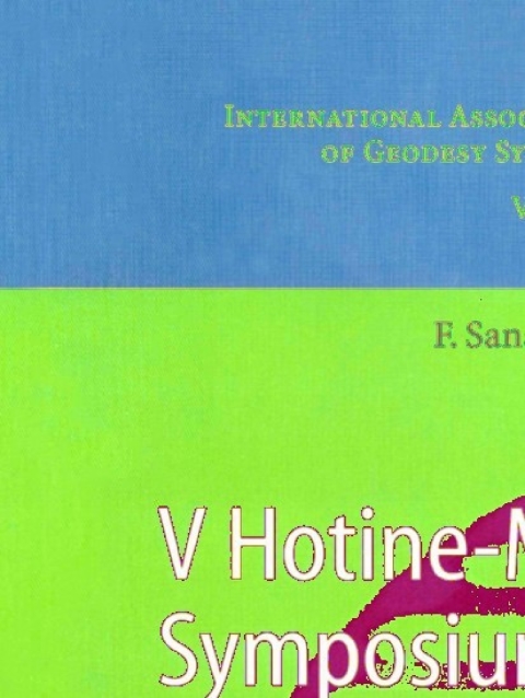 Cover image for book V Hotine-Marussi Symposium on Mathematical Geodesy