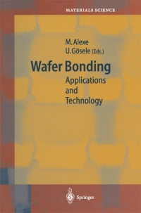 صورة الغلاف: Wafer Bonding 1st edition 9783540210498