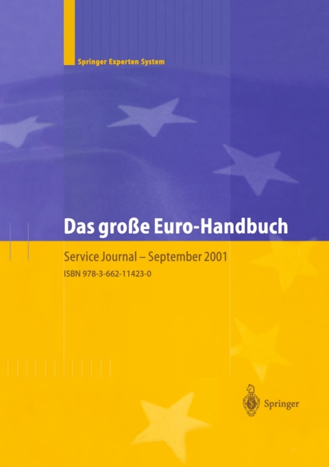 Cover image for book Das große Euro-Handbuch