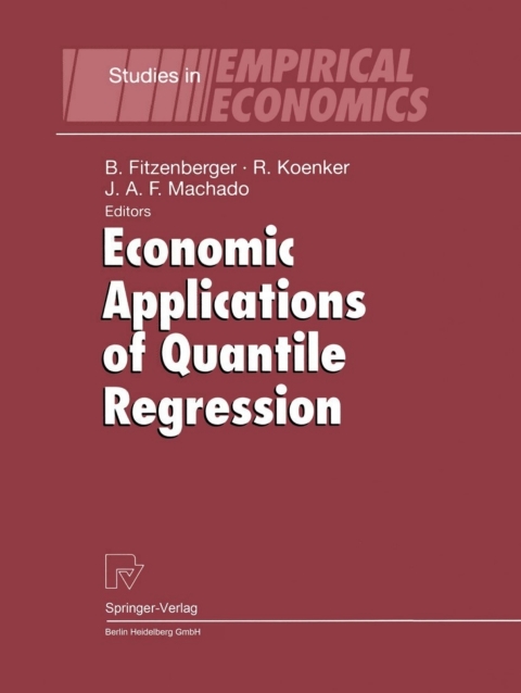 Cover image for book Economic Applications of Quantile Regression