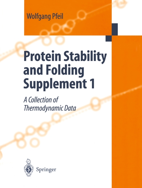 Cover image for book Protein Stability and Folding