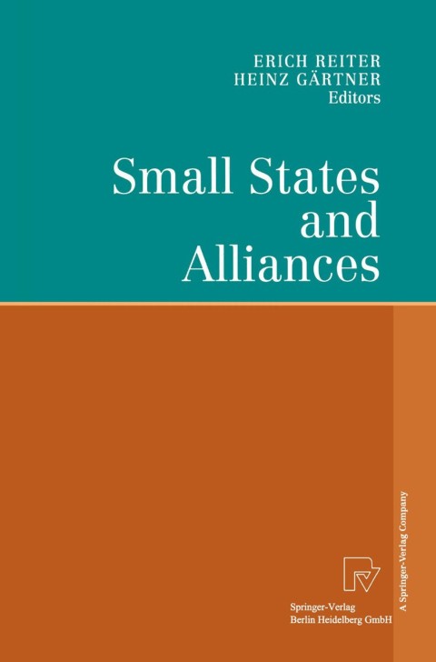 Cover image for book Small States and Alliances
