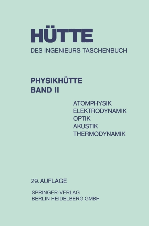 Cover image for book Physikhütte