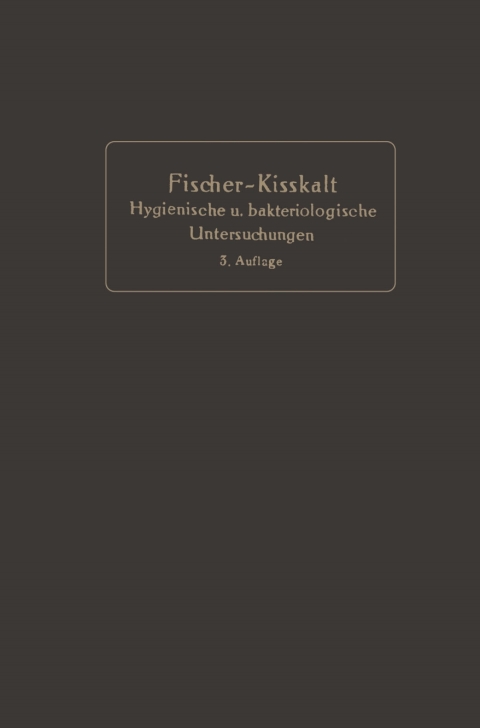 Cover image for book Kurzgefaßte Anleitung zu den wichtigeren hygienischen und bakteriologischen Untersuchungen