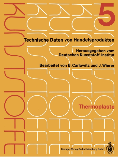 Cover image for book Thermoplaste
