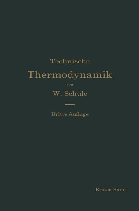 Cover image for book Technische Thermodynamik